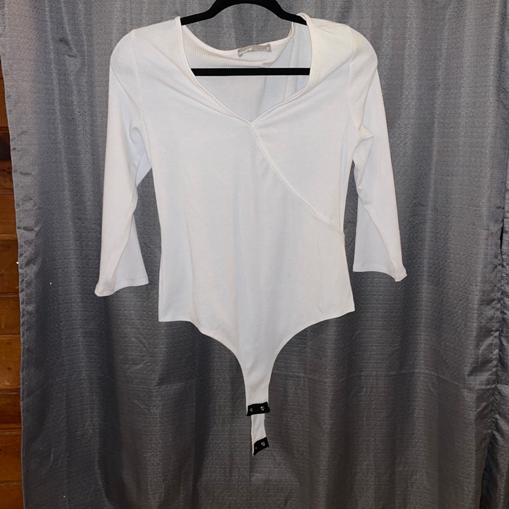 Women’s white bodysuit